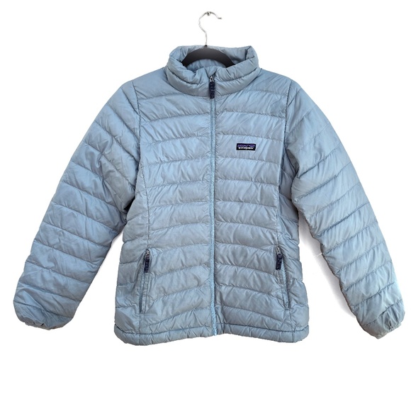 Patagonia blue puffer jacket - Picture 1 of 5